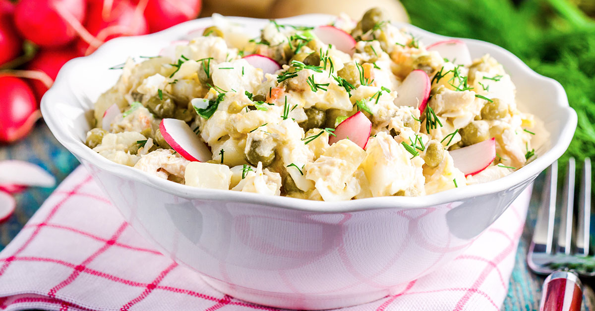 healthier potato salad